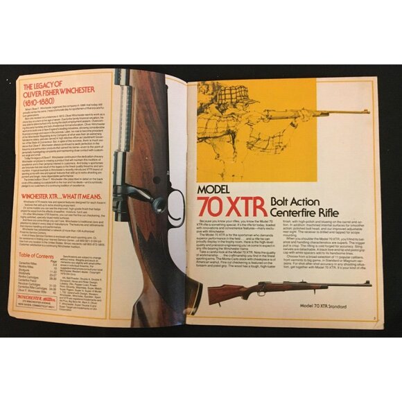 Winchester Western 1980 Sporting Arms &amp; Ammunition Catalog - 39 Pges - 5 1/2 - Picture 2 of 5